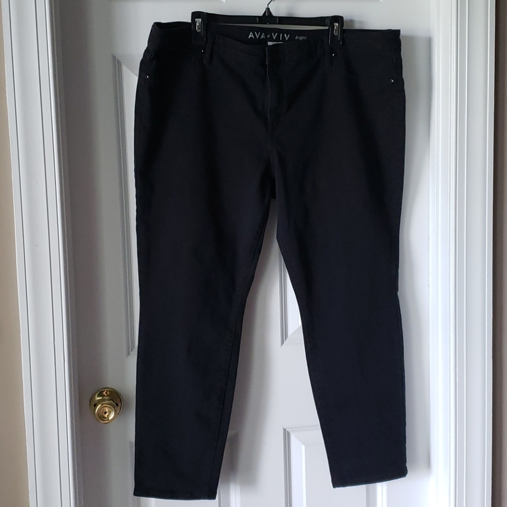 Ava & Viv Black Jegging